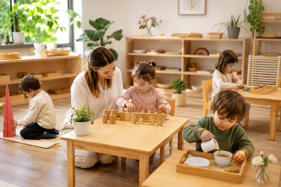montessori daycare in langley